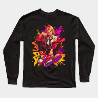power chainsaw man Long Sleeve T-Shirt
